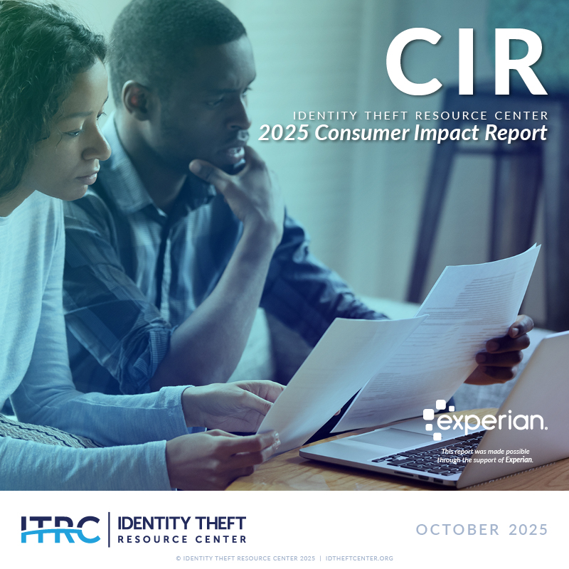 Victims aren’t just losing money—they’re losing peace of mind. 67.8% of victims that did not contact the ITRC  said their experience led them to consider self-harm. Support matters. Read the full report: idtheft.center/2025CIR
