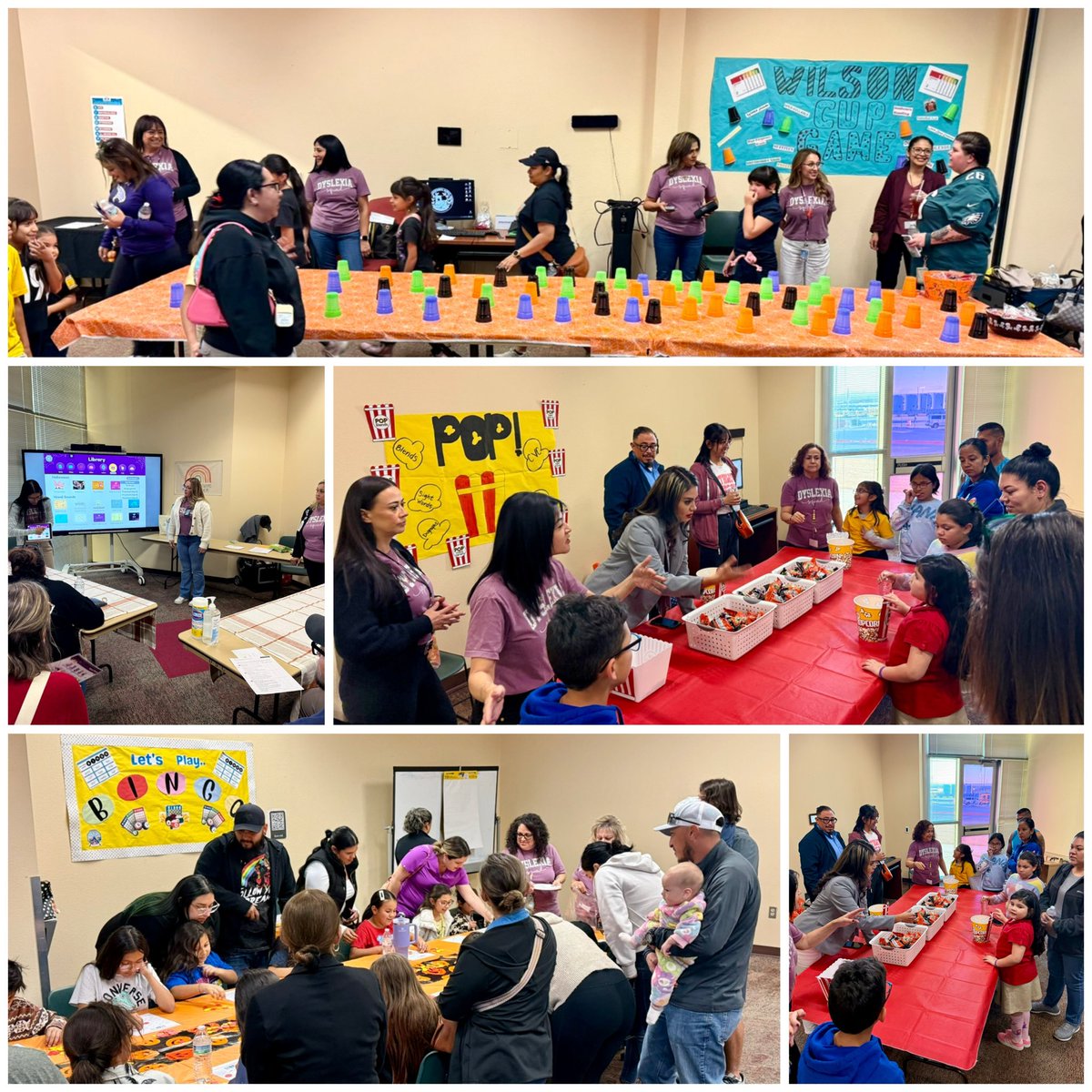 MTapia_CI's tweet image. What a great way to close DyslexiaAwarenessMonth! ❤️Parent Night was full of hands-on fun, learning, & family engagement. Families left with ideas (& prizes!) to support reading at home. Thanks to our amazing teachers & parents for making it special! #TeamSISD #SPEDStrong #ALLIN