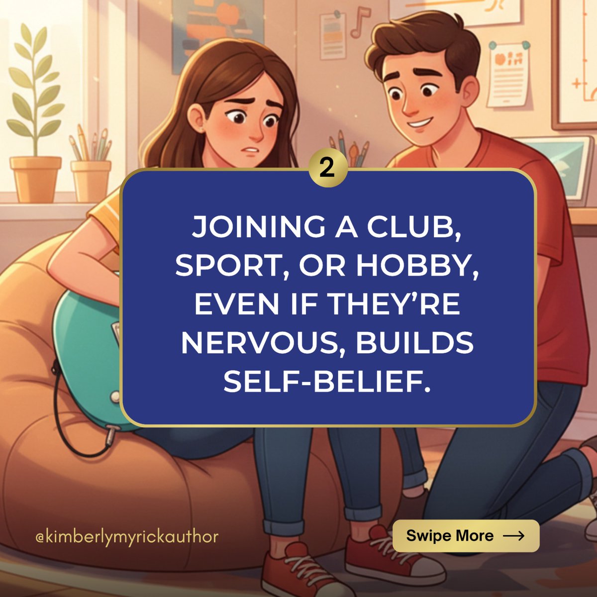kimmauthor's tweet photo. Confidence isn’t built overnight  it grows one small win at a time. 💪Here are 3 simple daily wins that help your teen feel capable, proud, and unstoppable. 🌱

#teenconfidence #parentingtips #raisingteens #smallwins #selfgrowth #teensuccess #positiveteen https://t.co/RFxFLTL665