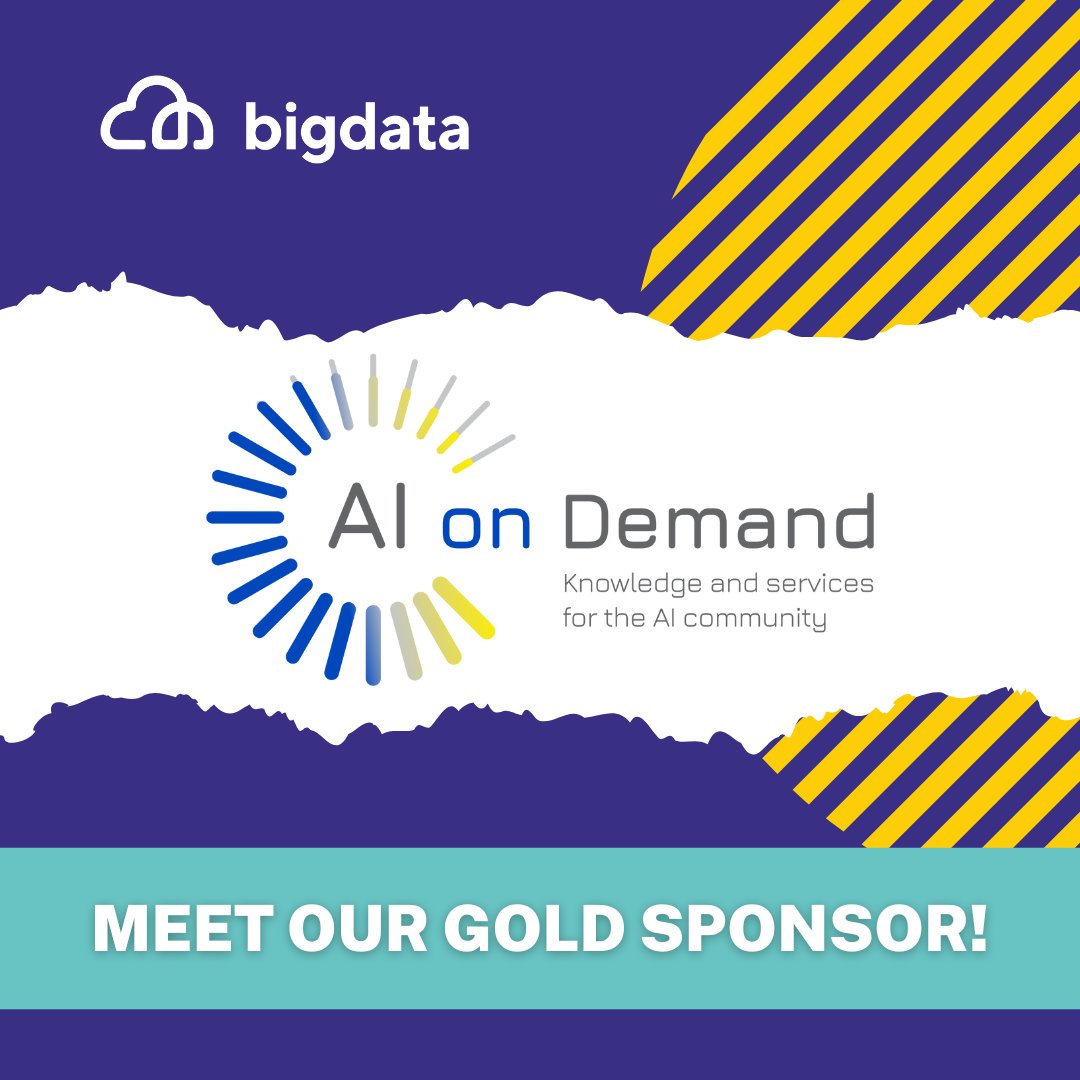 BigDataConfEU's tweet image. 🎉 We’re thrilled to welcome @AIonDemand as a Gold Sponsor of Big Data Conference Europe 2025—advancing Europe’s AI ecosystem with the tools, infrastructure, and community to go from research to real-world impact. ✨ (aiodp.eu)