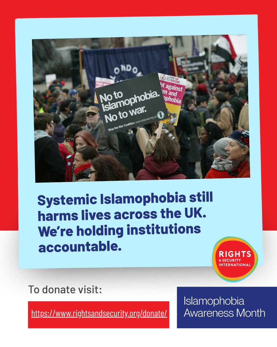 Rights and Security International tweet media