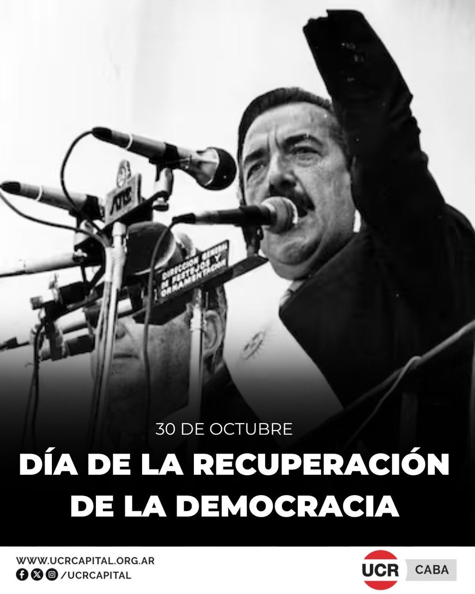 Hace 42 años los argentinos elegimos volver a vivir en libertad, con instituciones y con la fuerza del voto.
La democracia no se hereda: se construye y se defiende todos los días.