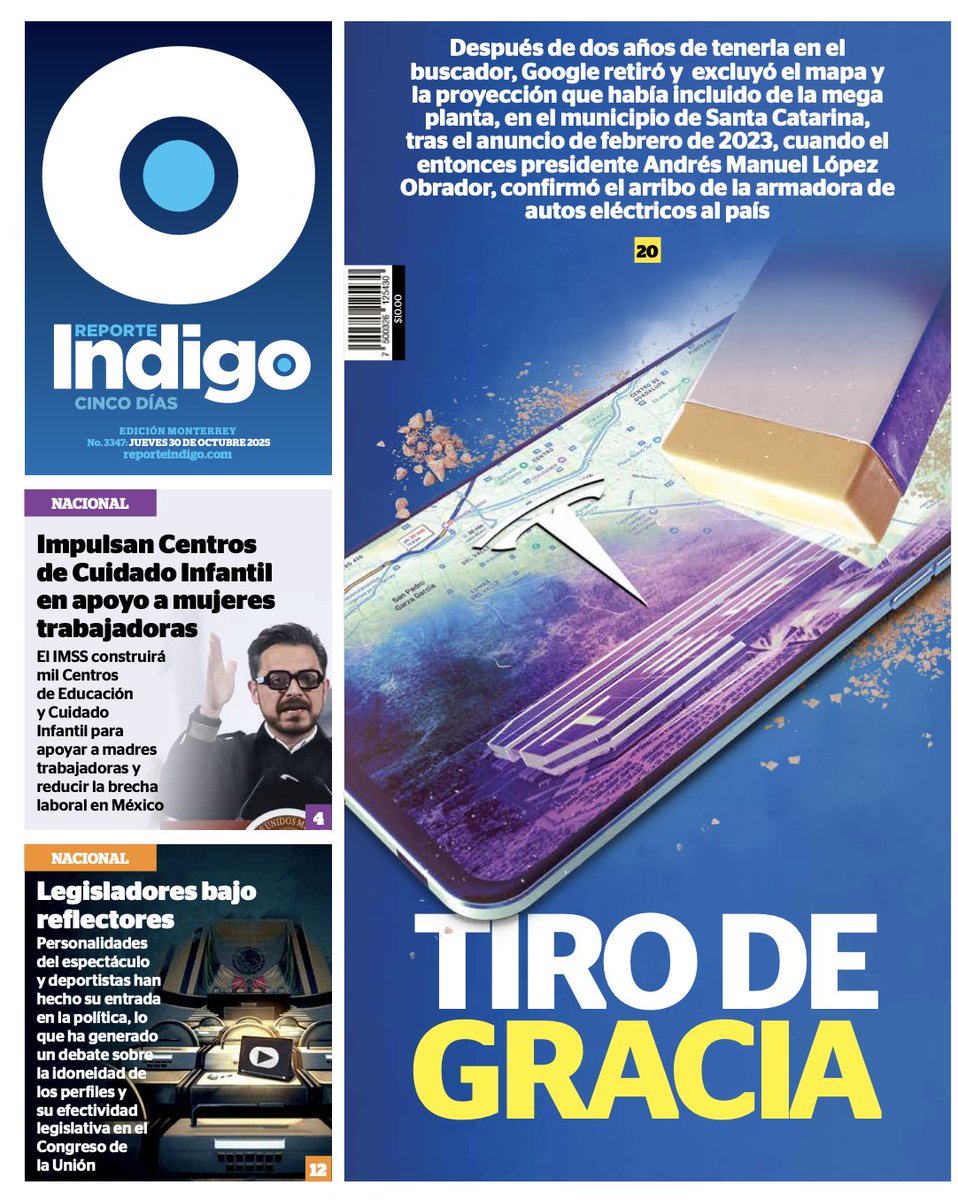 Reporte Índigo on X