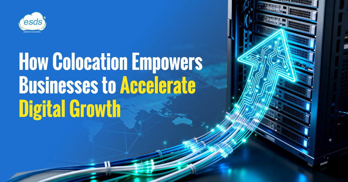 How Colocation Empowers Businesses to Accelerate Digital Growth
Visit us:  esds.co.in/colocation-ser…
#colocation #DataCenters #india #cloud #esds