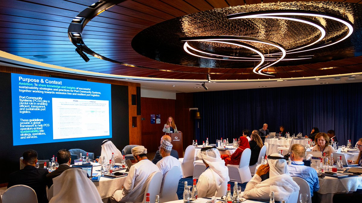 tradechain's tweet photo. Day 1 of the IPCSA Annual Members Meeting 2025 concluded with engaging discussions and insightful dialogues in innovation, digitalisation, and the transformation of ports and global trade.
#DubaiTrade #IPCSA https://t.co/4erS44KHNg