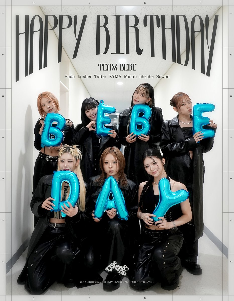 THEL1VE_LABEL's tweet photo. [#BEBE]
🩵HAPPY BEBE DAY🩵

베베의 생일을 축하합니다🤙🏻

#베베 #HAPPYBEBEDAY https://t.co/P1j9Mqo5s7