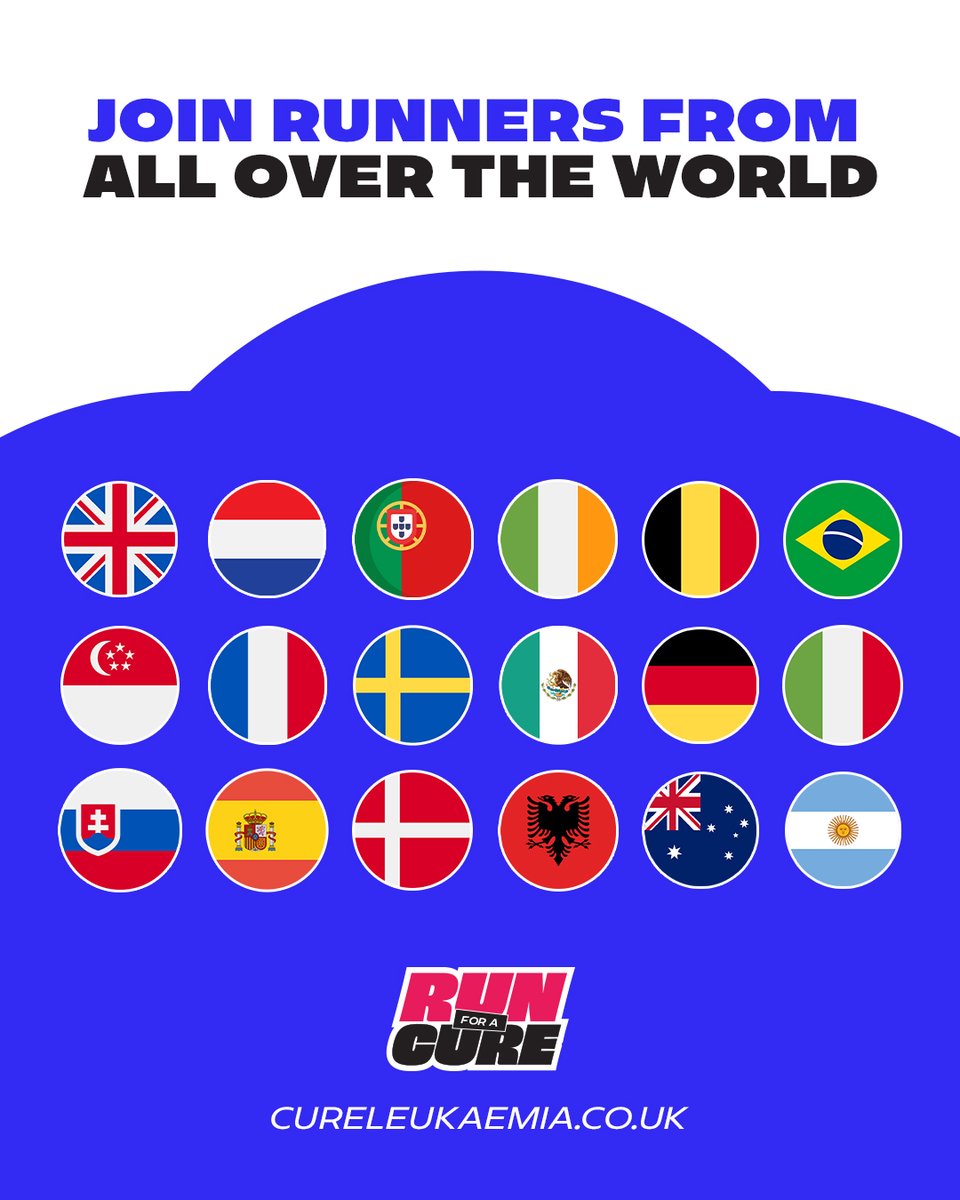 Our Paris Marathon Team is growing!🏅 Over 100 runners have already signed up from around the world to run the streets of Paris this April, all supporting blood cancer patients.

Want to be part of this team? Sign up today – entry is FREE! 🌟 cureleukaemia.co.uk/get-involved/e…