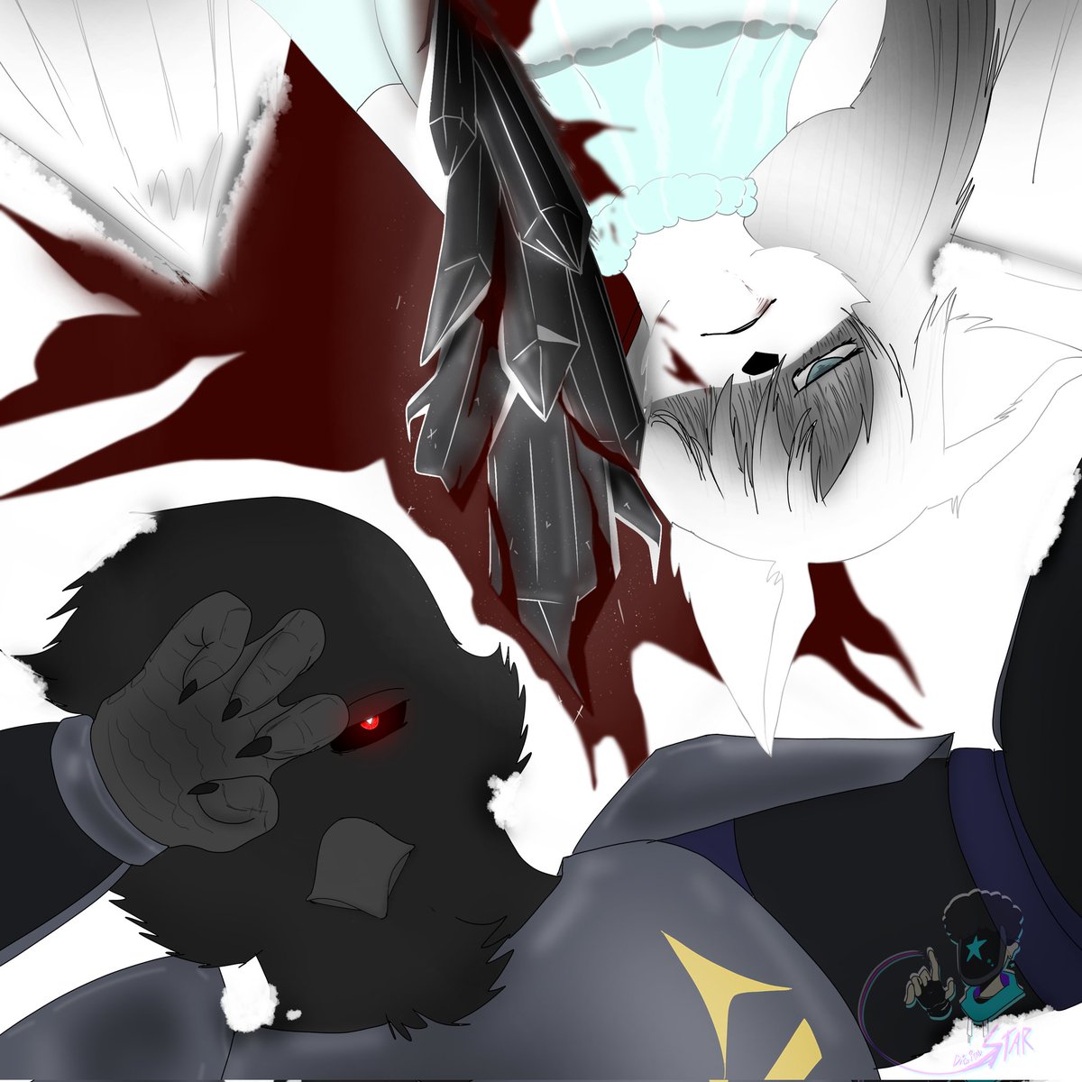 Nova arte sobre Shootingstartale! #Shootingstartale #ocs  
((Sim, vão ter vários personagens originais))