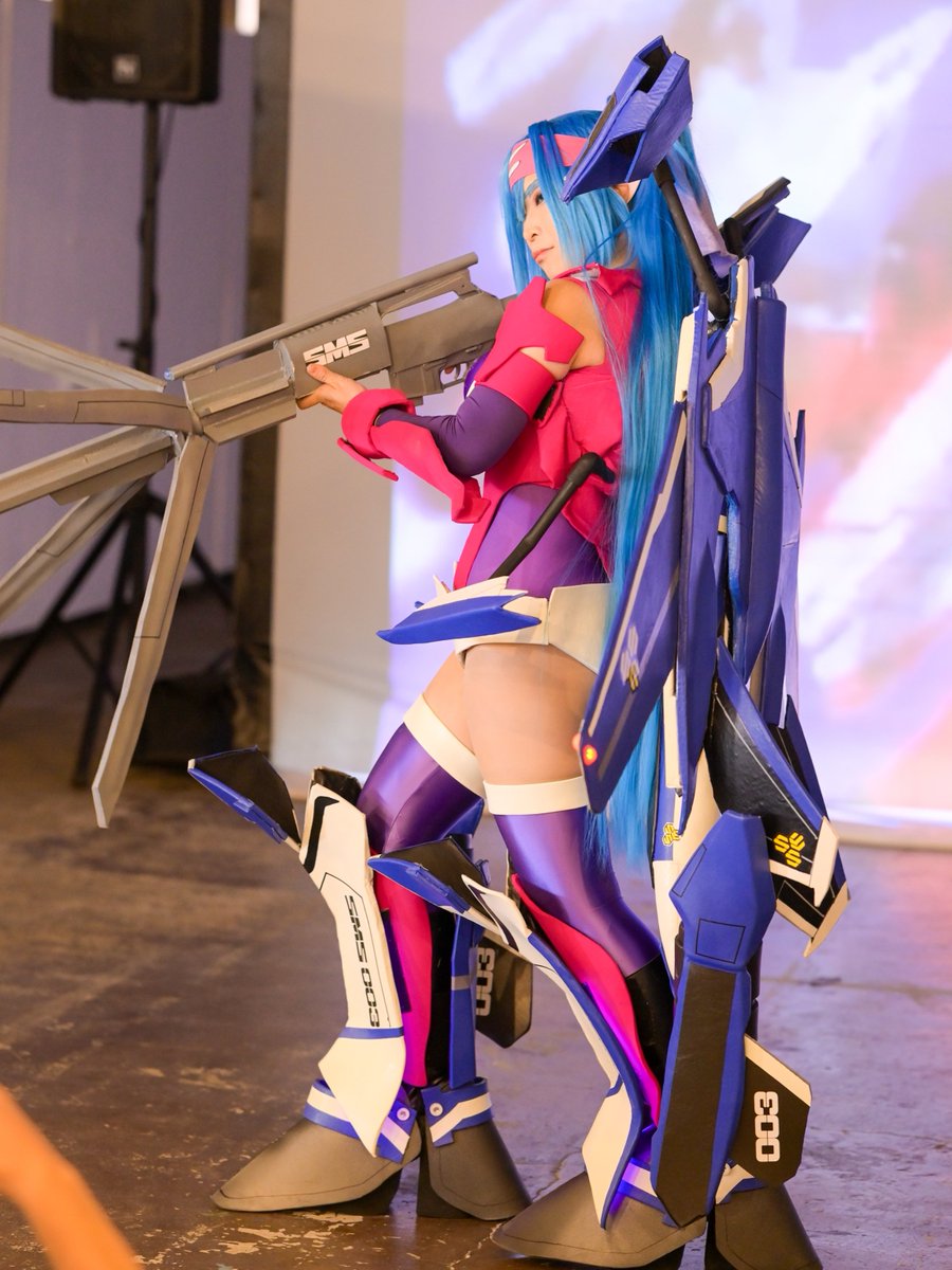 #スーパーロボコス大展
#superrobocosexpo
#VFG #vfガール  #マクロス
ギャザリング風景

マクロスF  クラン・クラン
VF-25G ス－パーメサイア クラン・クラン

製作: <a href="/sukoneko38/">すこねこ🐈‍⬛スーパーロボコス大展</a>

photo: <a href="/kei4g63/">翡翠(ヒスイ）</a> さま