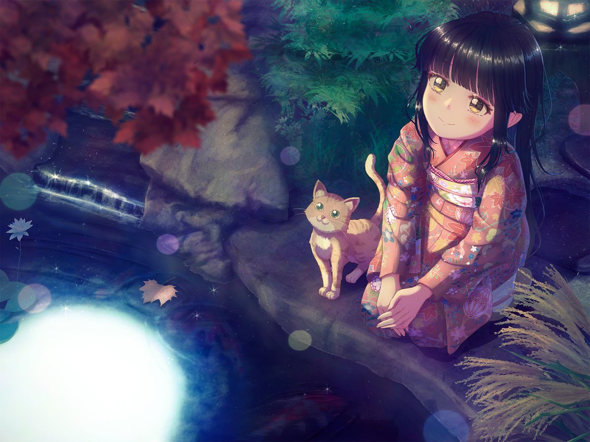 ✨うさねこ16✨　spirit forest　 手描きイラスト うさねこ (@usaneko_aihj) / Posts / X