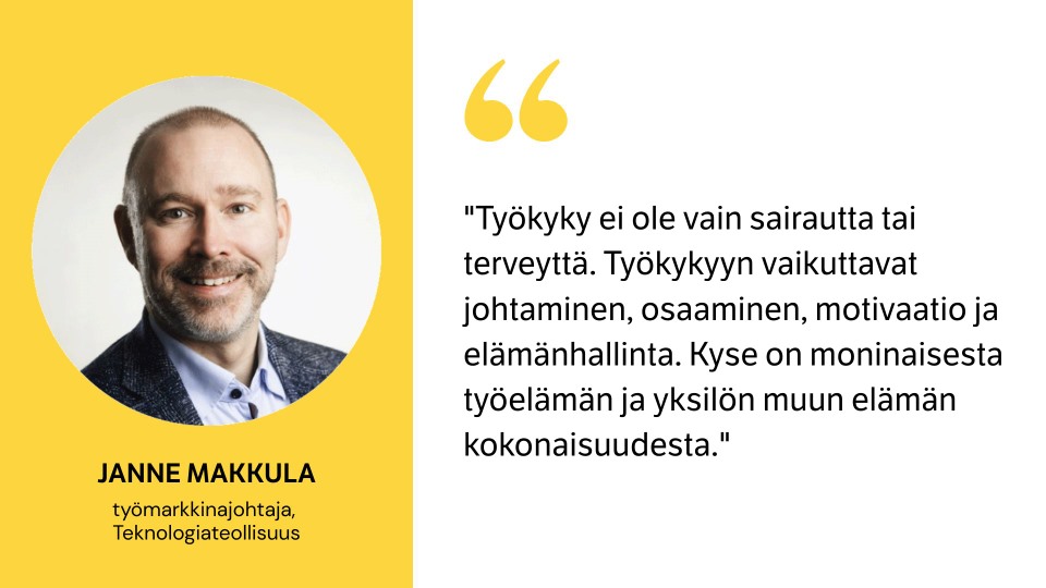 Miksi osa nuorista kokee #työkyky'nsä yhä heikommaksi? Miten tukea työuria? Onko etuus- ja palvelujärjestelmä rikki? Näihin pureutuu Työurien pidentäminen – unohdettu haaste? -webinaari.
🗓️ 19.11.
💬 Paneelissa mm. <a href="/JanneMakkula/">Janne Makkula 🇺🇦</a> <a href="/TechFinland/">Teknologiateollisuus</a> Tervetuloa! tela.fi/ajankohtaista/…