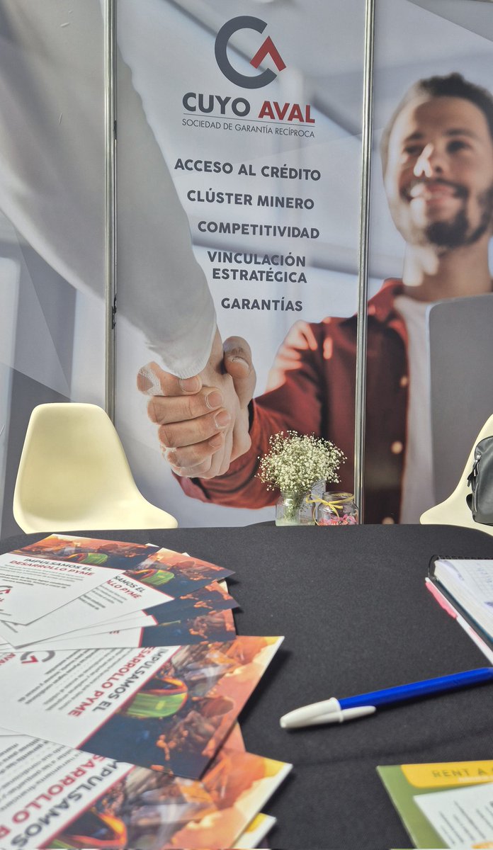 Cuyo Aval SGR presentes en  Argentina Mining 2025, acompañando el desarrollo del sector como herramienta financiera clave para PyMEs proveedoras de la minería.
Encontramos en La Báscula stand C905.
<a href="/argentinamining/">Argentina Mining</a> #mineriasustentable #financiamientopyme