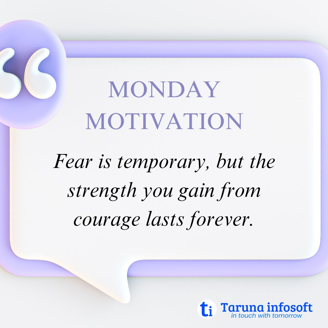 tarunainfosoft's tweet image. Monday Motivation
#mondaymotivation #mondaymood #mondayvibes #mondayblues #quotes #motivation #MondayMotivation