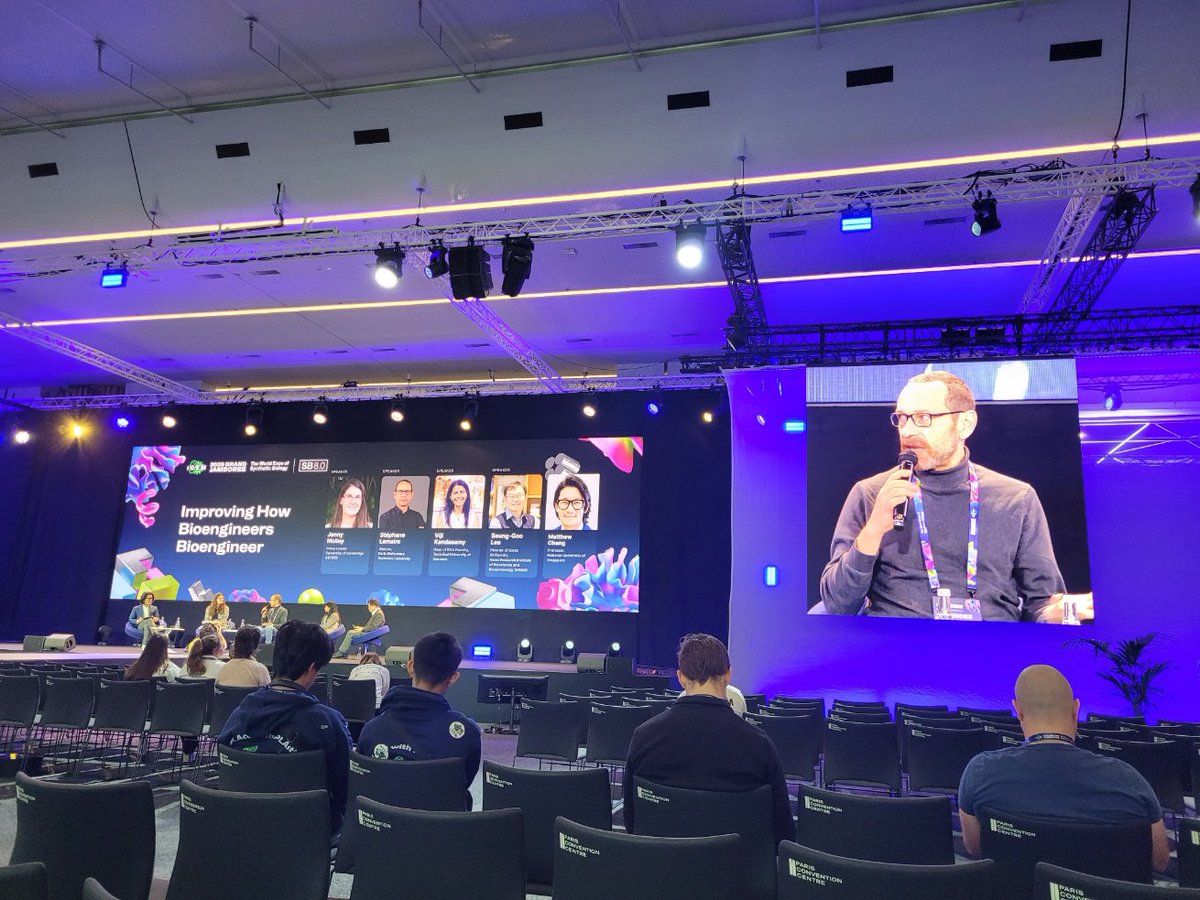 Another super interesting session focused on the power of  biofoundries with <a href="/SLemaire75/">Stéphane Lemaire</a> from the <a href="/parisbiofoundry/">Paris Biofoundry</a>