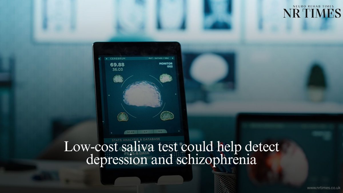 editorNRTimes's tweet image. A portable saliva biosensor costing just US$2.19 can detect protein levels linked to depression, schizophrenia and bipolar disorder in under three minutes. 

🔗 Full story: buff.ly/wzpNBrG 

#NeuroTech #MentalHealth #Depression #NeuroResearch #Innovation