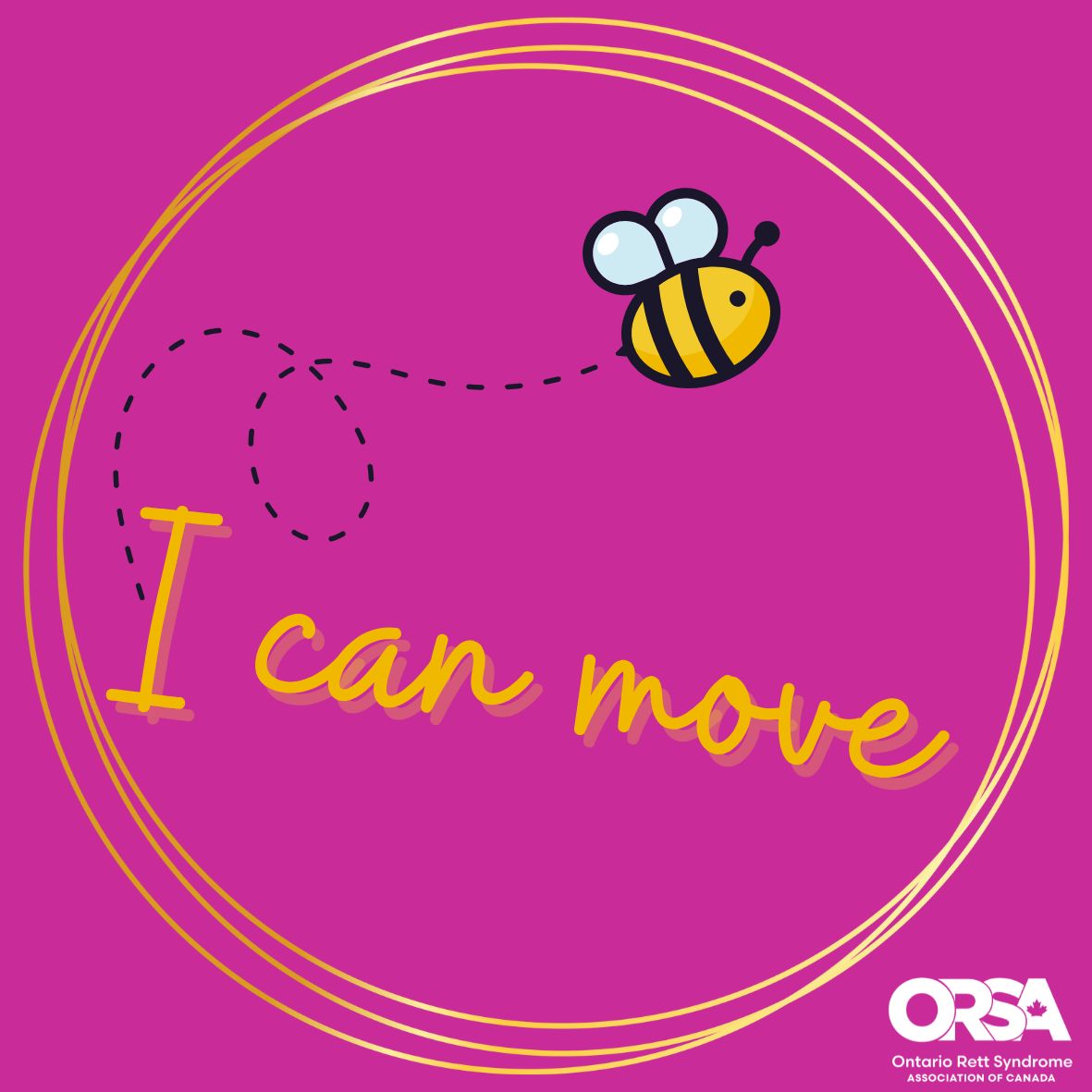 🌟 Join Us in Spreading Rett Syndrome Awareness with our "I CAN" campaign! 🌟

📢 How You Can Help:
✔️ Share this message
✔️ Highlight the abilities of someone you know with Rett syndrome
✔️ Use #ICAN #RettSyndromeAwareness to spread the word

#ORSACanada #ICAN