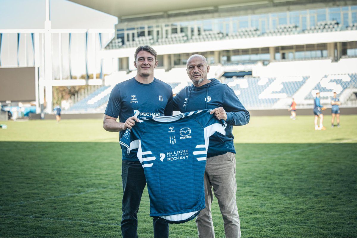 agen_rugby's tweet image. 𝐒𝐞𝐫𝐢𝐞𝐲𝐬𝐬𝐨𝐥 𝐝𝐚𝐧𝐬 𝐥𝐚 𝐜𝐨𝐧𝐭𝐢𝐧𝐮𝐢𝐭𝐞́ ✍️

Le SUA LG est heureux d’annoncer la signature, en contrat espoir, de notre jeune troisième ligne pour cette saison et la saison prochaine, à partir du 1er novembre.

« 𝐶’𝑒𝑠𝑡 𝑢𝑛𝑒 𝑓𝑖𝑒𝑟𝑡𝑒́ 𝑒𝑡 𝑢𝑛…