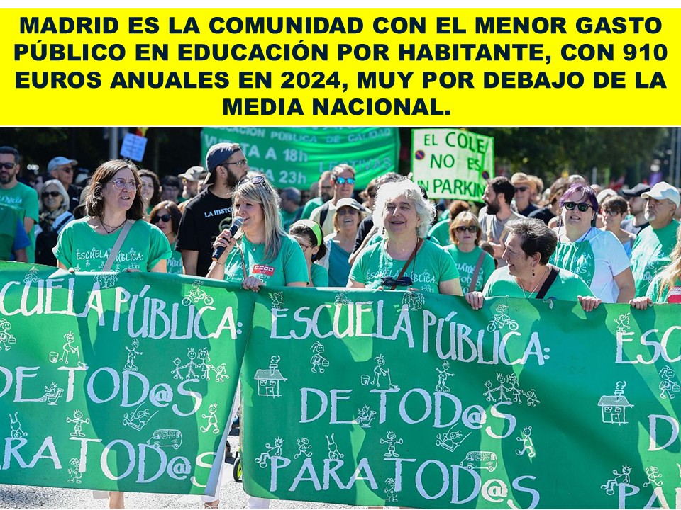#LeganésDenuncia
Crisis de personal en los institutos públicos de la Comunidad de Madrid, presidida por Isabel Díaz Ayuso, ha alcanzado “niveles críticos”. Según la Asociación de Directores de Institutos Públicos de Madrid (Adimad), unos 600 puestos de trabajo permanecen vacantes