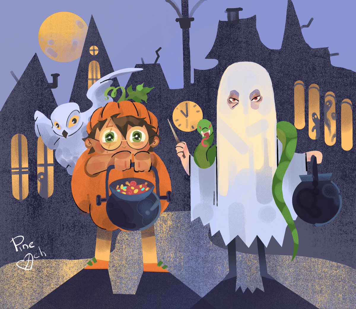 Tomarryber #1
"Trick or Treat"
#tomarryber #Halloween_HP #Tomarry #HarryPotter