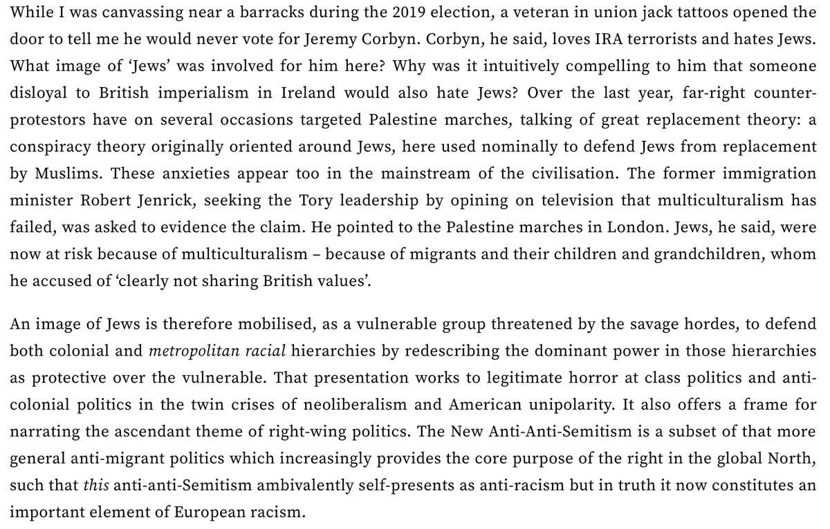 My essay is now online, asking an urgent and complicated question that I think reveals a lot about our times: why do the political Right and Centre today claim to care so much about Jews?