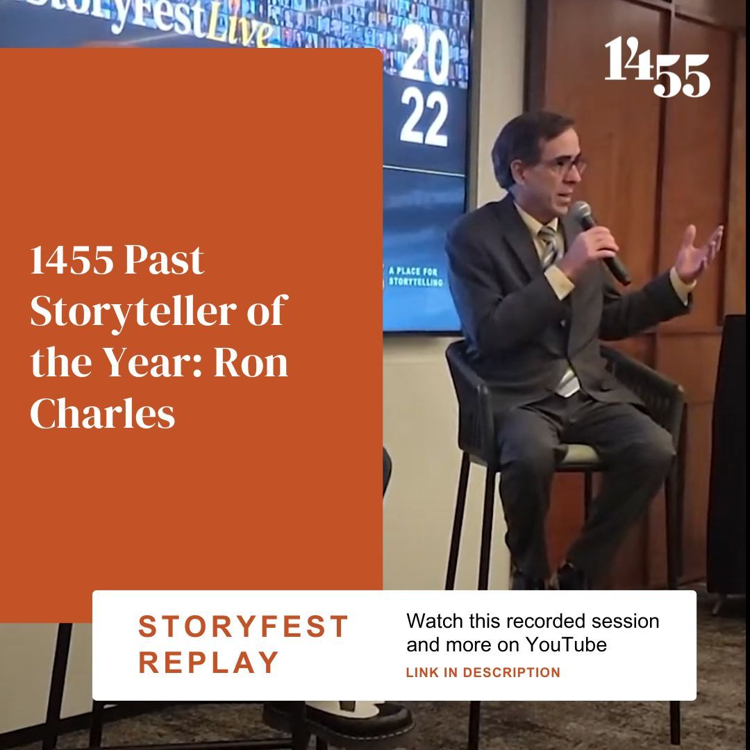 1455 Past Storyteller of the year: Ron Charles

Watch this recorded session, and more, on YouTube at youtu.be/W5_CvrirhLc 

#1455storyfest #storytelling #story #writer #author #inspiration #writing