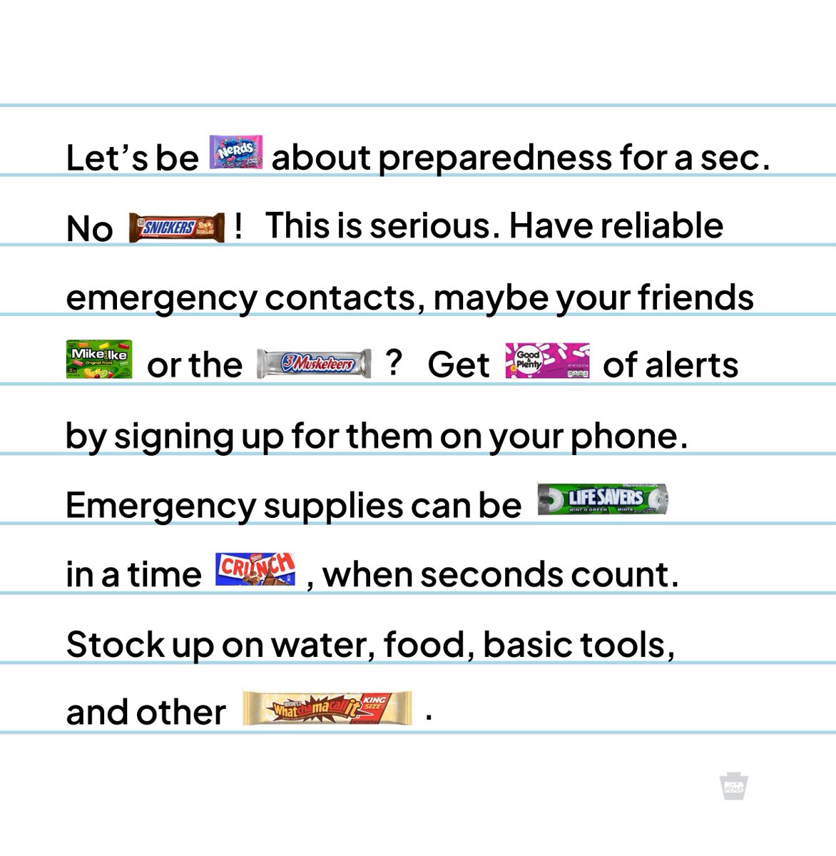 PEMAHQ's tweet image. Maybe the real treats are the preparations we&apos;ve made along the way. 🍫🎃