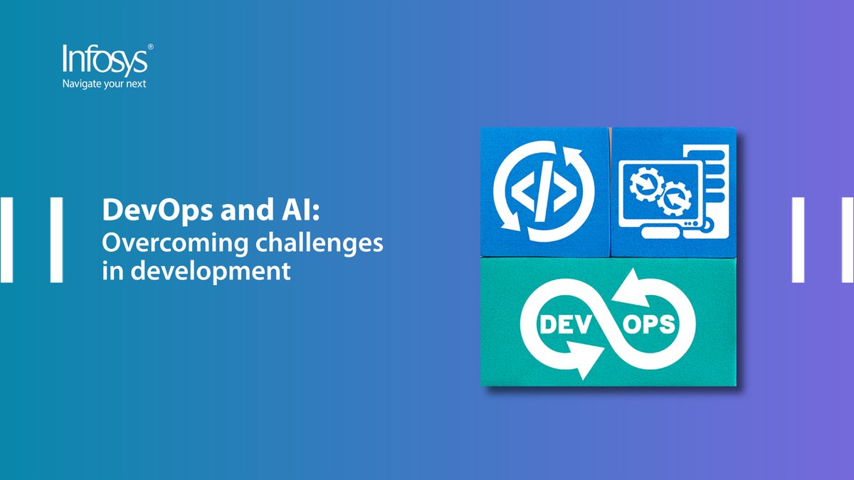 Infosys's tweet image. Naresh Duddu from Infosys shares how AI is helping DevOps teams overcome development challenges—from smarter automation to faster delivery. bit.ly/434Kj0Y

#InfosysTopaz
