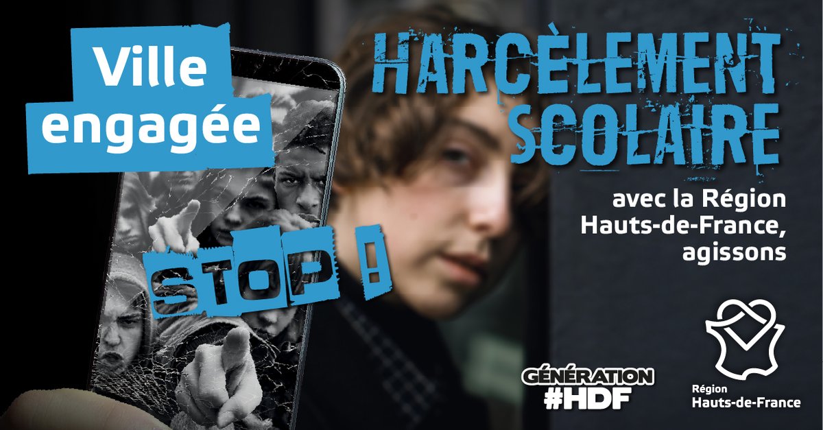 hautsdefrance's tweet photo. La Région #hautsdefrance soutient les initiatives locales pour prévenir et lutter contre le #harcèlementscolaire.

💬 Lycées, collectivités, associations : partagez votre projet en le faisant connaître ici ➡️ https://t.co/vWVFK54Q1D https://t.co/TcHWHmelc3