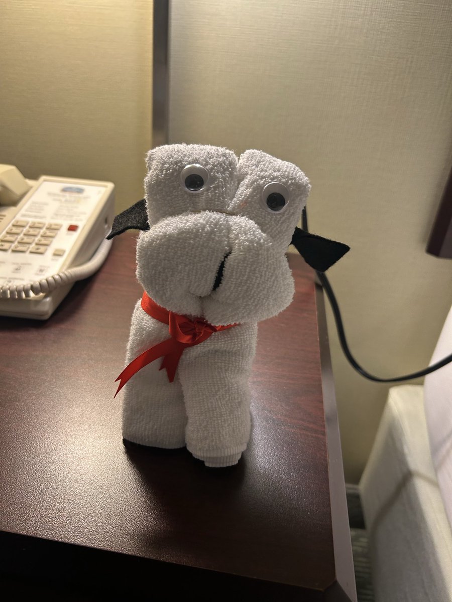 Shoutout to <a href="/Marriott/">Marriott Hotels</a>  <a href="/SpringHillSuite/">SpringHill Suites</a> for the smile after a long day. Small touches make a big difference. #Marriott #TravelDay #HotelLife