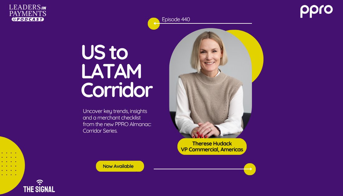 29% of cards in LATAM aren’t enabled for international purchases. Therese Hudak from PPRO explains why local payment methods are essential &amp; how the Almanac helps merchants navigate that complexity. 
ppro.com/almanac/

Listen or watch the episode: leadersinpayments.com/2025/10/30/the…