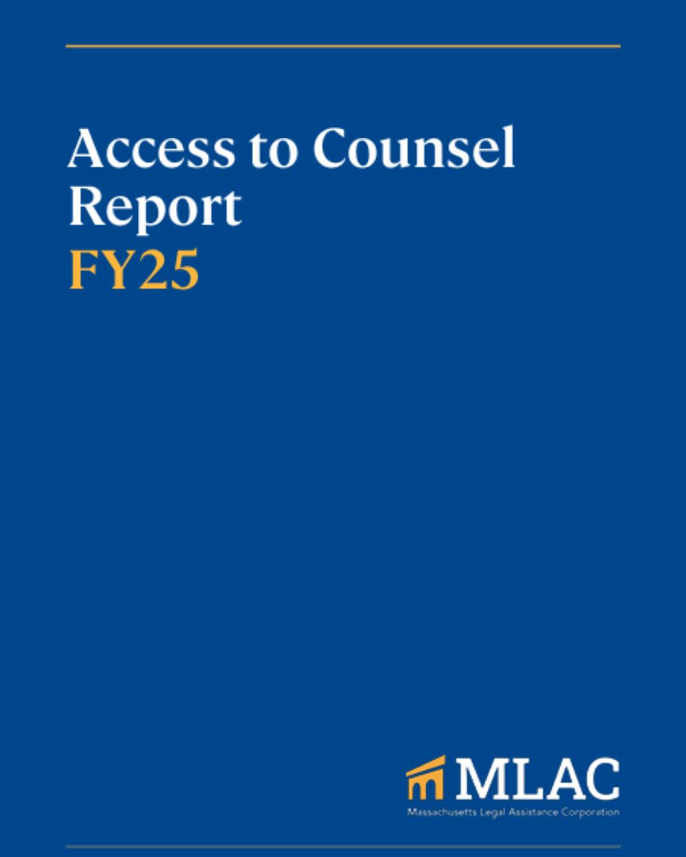 📢We’re excited to share the Access to Counsel Program's (ATCP) FY25 Report!💼⚖️
Learn about the program's key milestones and early outcomes here: 
loom.ly/s8jhX94

#CivilLegalAid #AccessToJustice