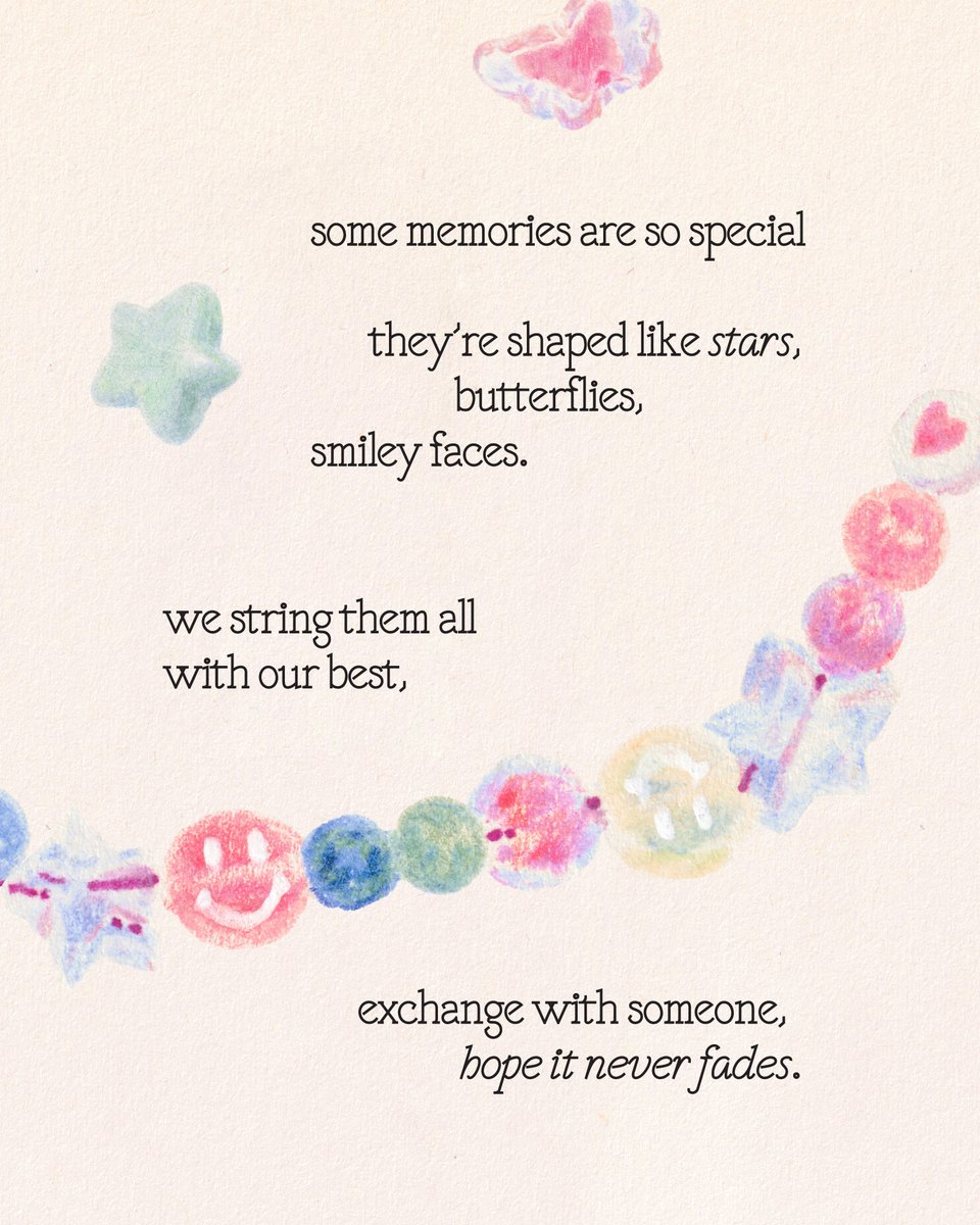 days_of_light's tweet image. we’re all making a bracelet of good memories