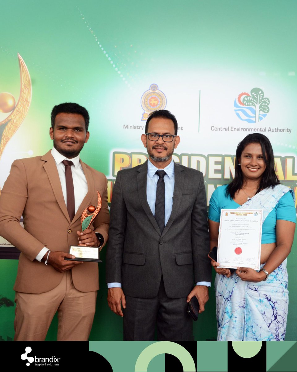 BrandixLanka's tweet image. For the second year in a row, our facility in Rambukkana has been recognized at the #PresidentialEnvironmentAwards 2025! Congratulations to all winning organizations &amp;amp; our team for their dedication &amp;amp; collective effort that made this possible. #Brandix #InspiredSolutions