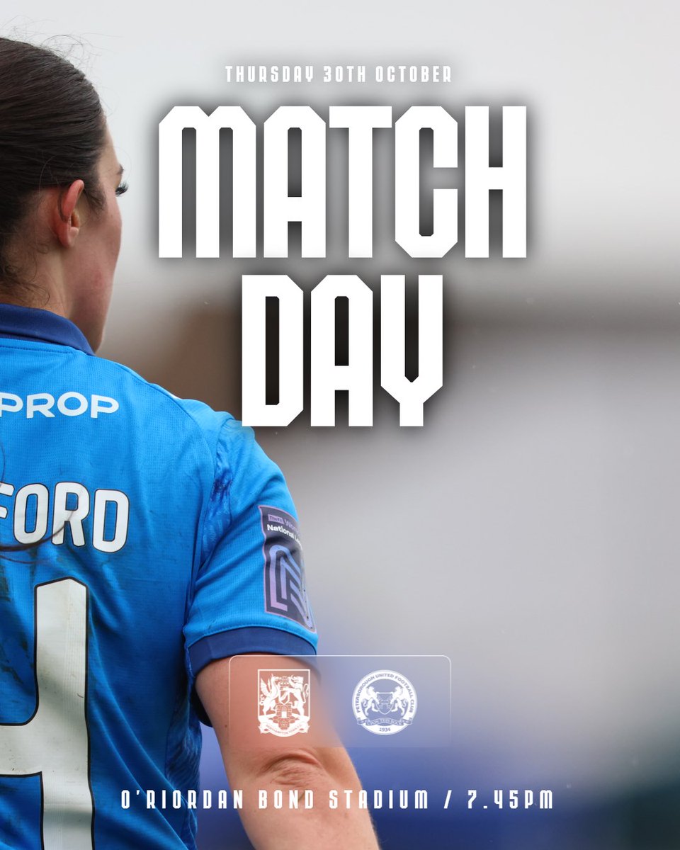 FootyUpdates71's tweet image. WOMENS FOOTBALL LOOKOUT!
@NTFCWomen 🆚 @theposhwomen
🏆 | @FAWNL
🕒 | 19:45 (7:45PM)
🏟 | O'Riordan Bond Stadium
Top of the League Peterborough United travel to Northampton Town in the Nenne Derby!!
LAST MEETINGS
14/4/24
Posh 2 - 1 Northampton
16/3/23
Northampton 2 - 1 Posh