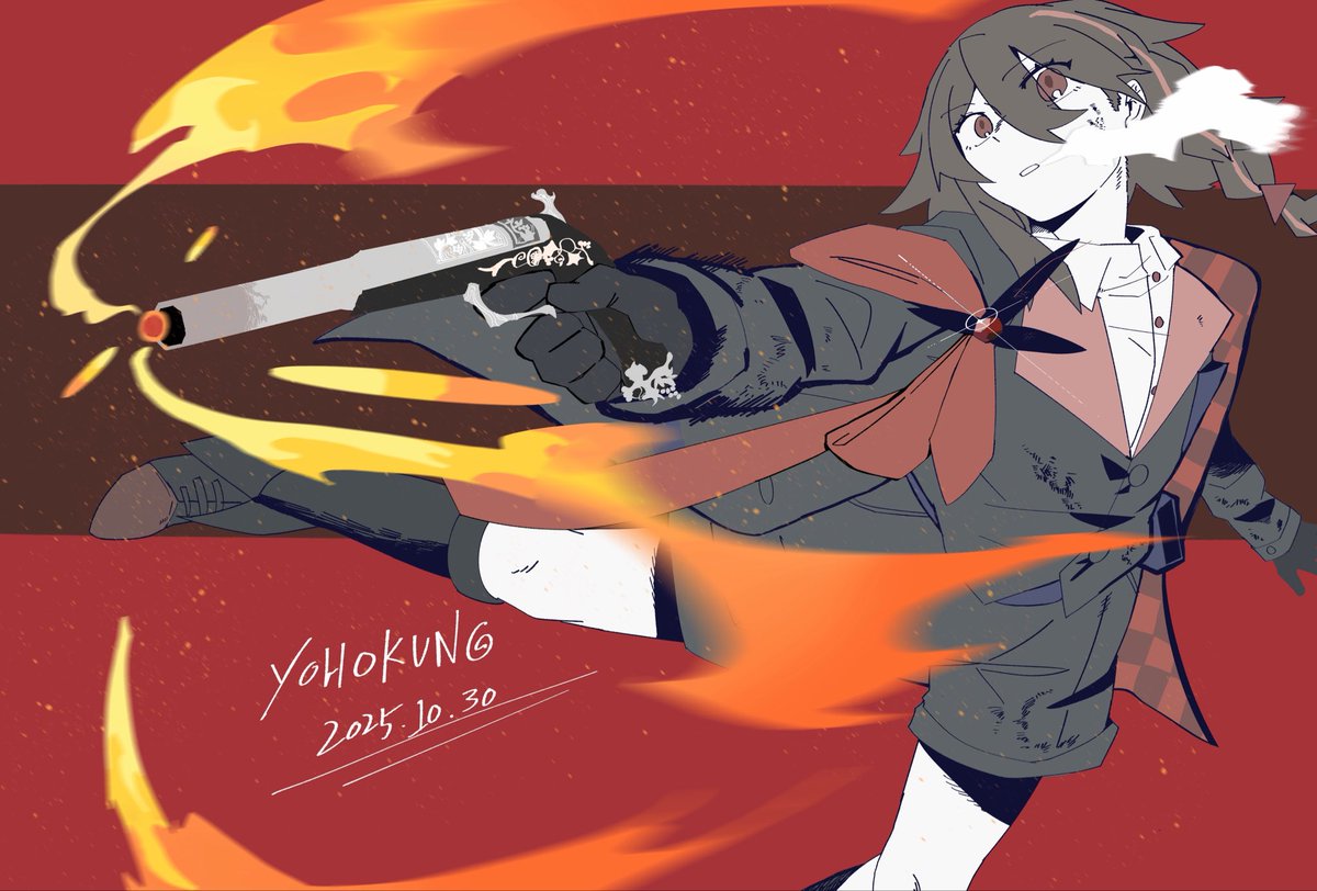 Yoho495253Yoho's tweet photo. My Oc,but clothes design by kanade ！#oc #illustration https://t.co/XVCN33jzam