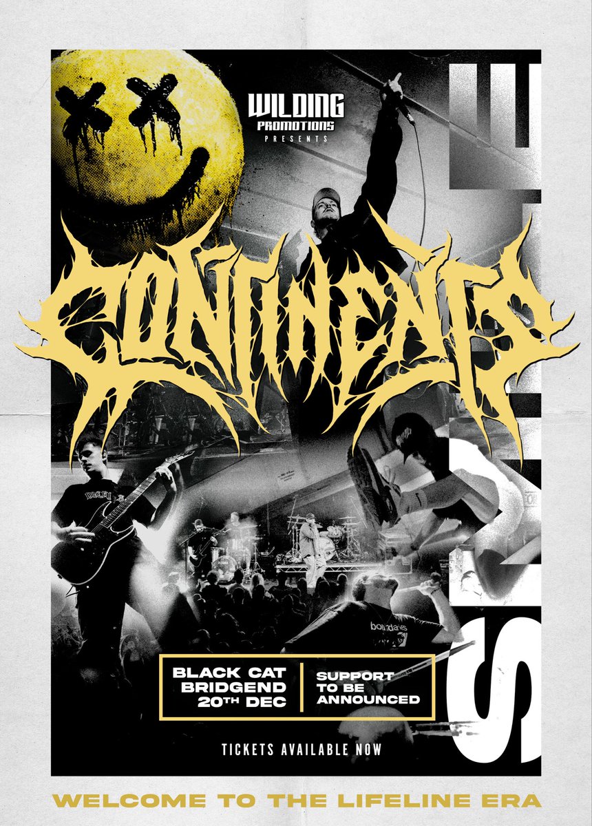 🚨NEW MUSIC, NEW ERA, SAME CHAOS🚨

This Christmas, we’re back tearing up Bridgend at The Black Cat with a special show and it’s your first chance to hear what’s next. 

🎟️ SUPER EARLY BIRD TICKETS via Ticket24/7

shorturl.at/KVz48

shorturl.at/938xP