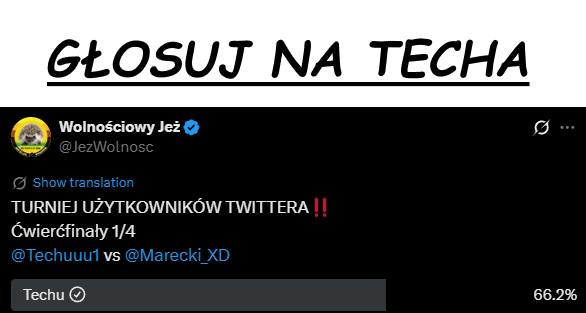 Techuuu1's tweet image. GŁOSUJCIE NA MNIE #GłosujNaTecha #techu #Głosuj #techniczny #Na #Ankieta #Wybory #Cwel #Sperma #Autorytaryzm #Zamordyzm #ChujCiWDupe #TechuDoWanny