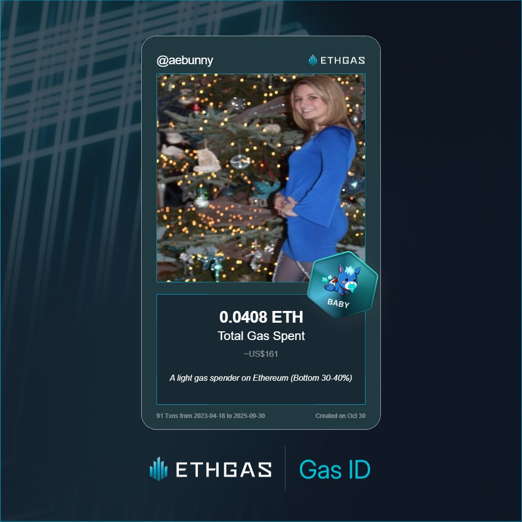 Amanda Ebben | ETHGas ⛽ tweet media