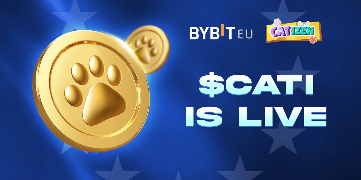CatizenAI's tweet photo. EUROPE, WE'RE HERE! 

$CATI is NOW LIVE on @BybitEU!

📍 First major EU exchange listing
📍 MiCA-compliant from day one  
📍 Access to 27 EU + 3 EEA countries

This isn't just another listing - it's Catizen's commitment to compliant, sustainable growth in the European market. 

From MiCA whitepaper to regulated exchange - we're building $CATI's long-term value the right way.

Welcome aboard, European Catizens! 😺

Trade now 👉 https://t.co/rQuHSNxSgh