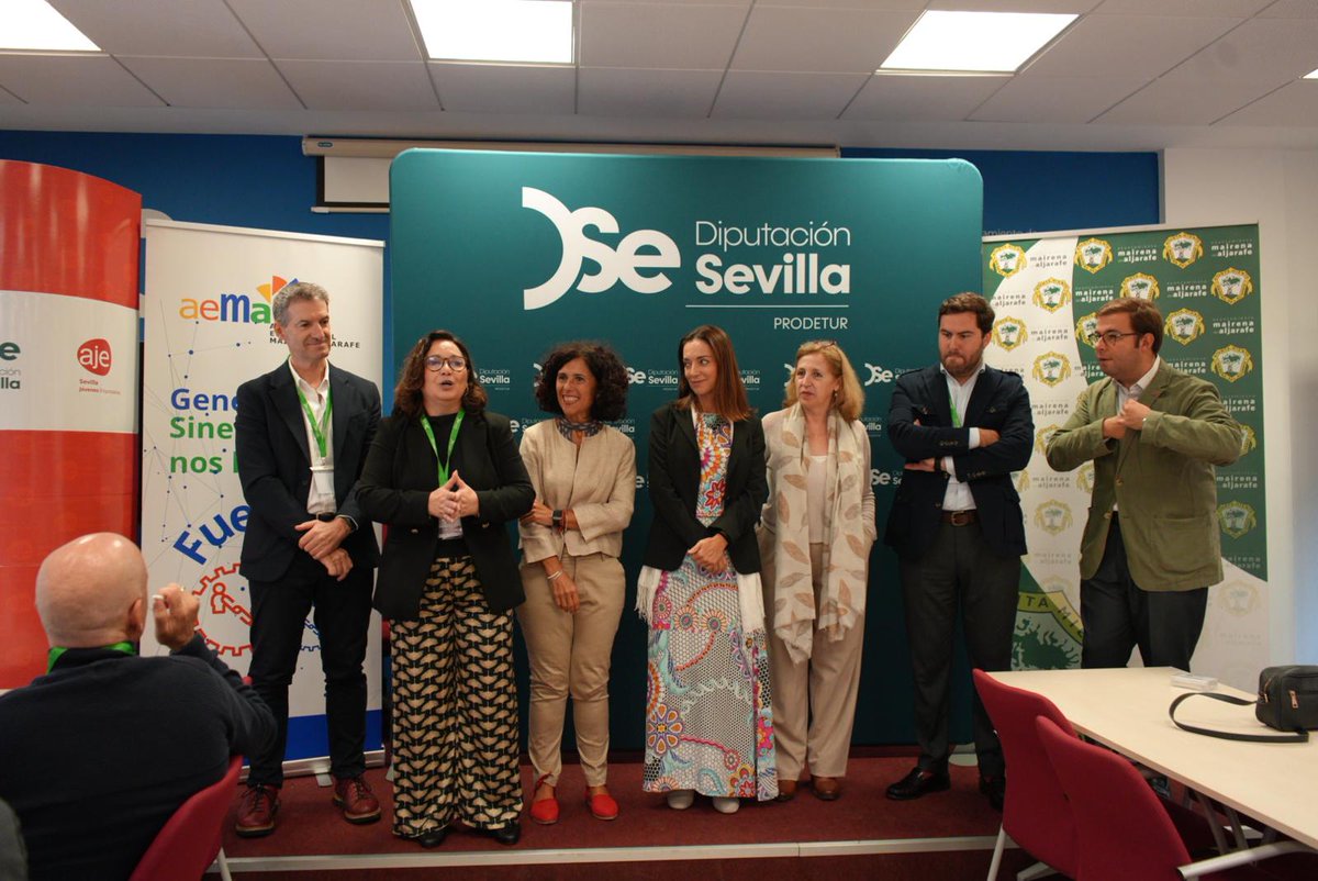 💬 Cuando las ideas se sientan cara a cara, nacen grandes oportunidades. Así ha sido el First Dates Empresarial “Negocios a la carta” celebrado hoy en Mairena del Aljarafe junto a AJE, AEMA y el Ayuntamiento. 
🔗 f.mtr.cool/ajkrledbli
#prodetur