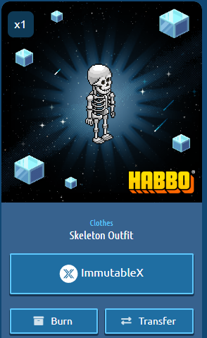 CoraggioHabbo's tweet photo. 💀 Skin de Esqueleto DISPONÍVEL para resgate.💀

O sorteio da Skin será amanhã as 20h BR na Twitch:
https://t.co/bMvFXQ1UXh

Se você não participou, essas são as últimas horas. #Habbo https://t.co/q1PfubS4Yy