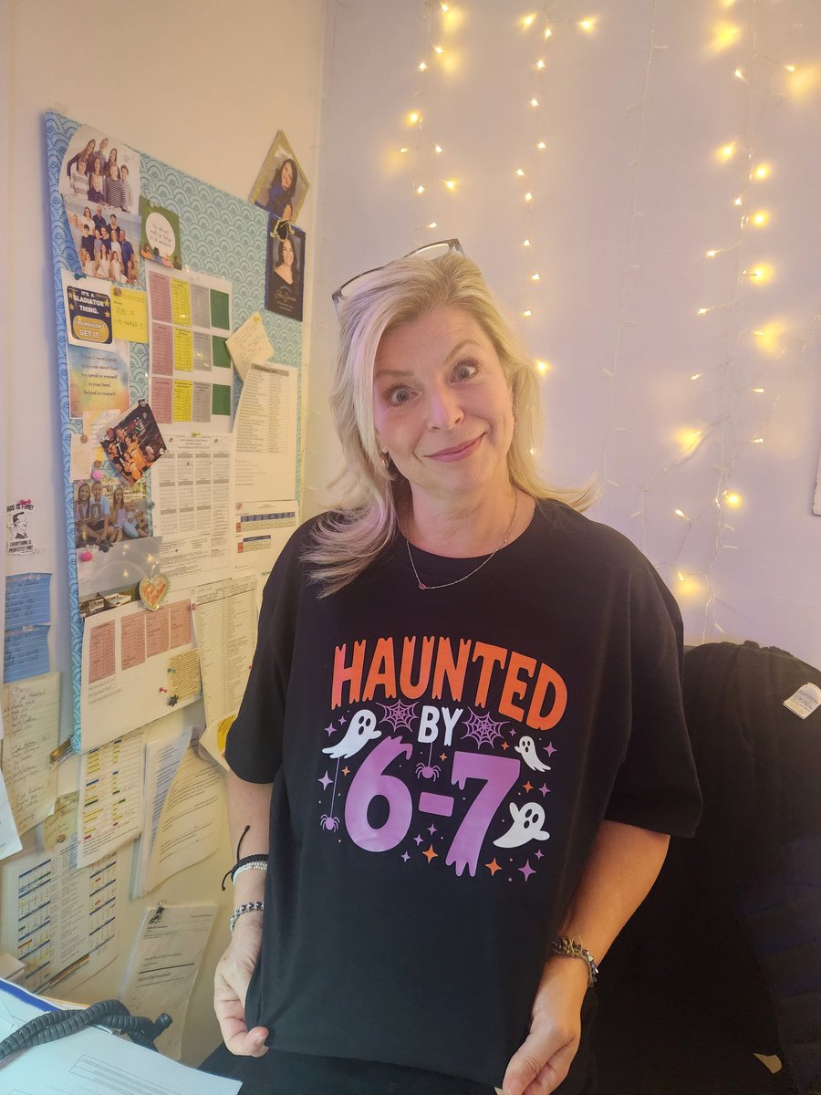 southallegheny's tweet image. If you know, you know… 👀
When you teach middle school and realize you’ll never escape the trend… 😱📱
Our SA teachers are officially Haunted by 6-7! 👻😂--and no amount of coffee can save them now! ☕👻
#HauntedBy67 #MiddleSchoolVibes #SAspirited