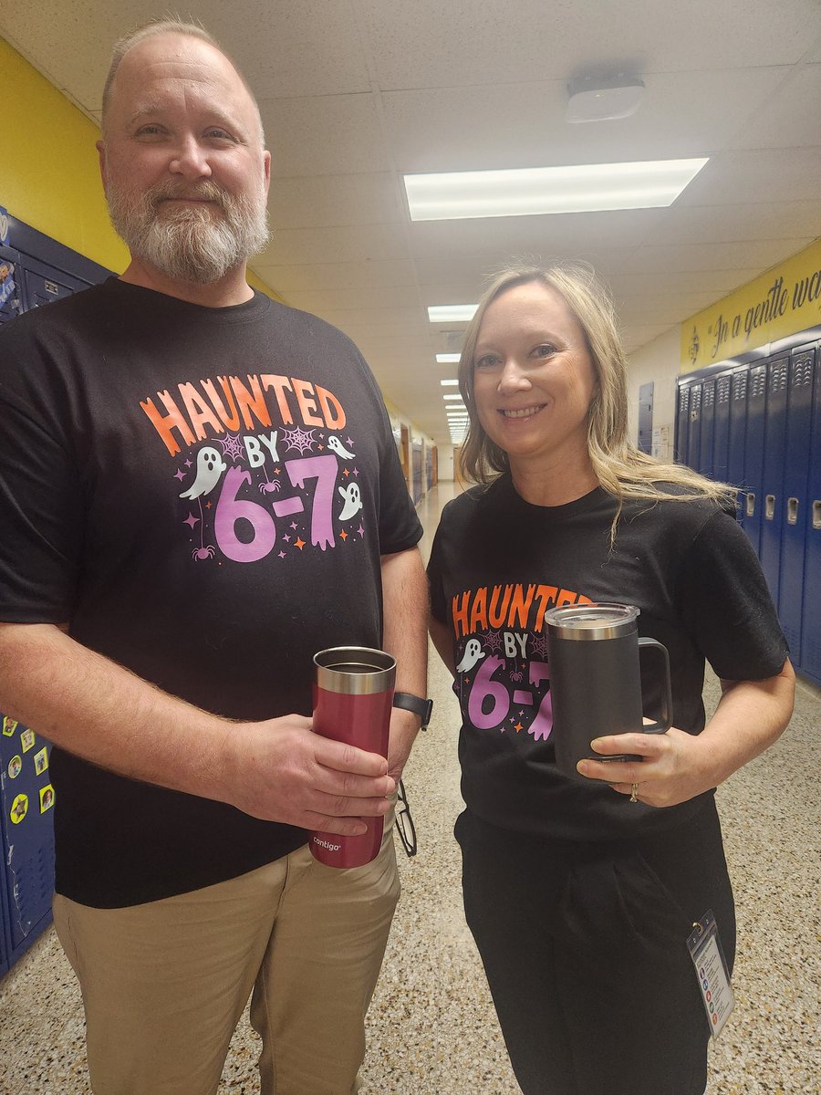 southallegheny's tweet image. If you know, you know… 👀
When you teach middle school and realize you’ll never escape the trend… 😱📱
Our SA teachers are officially Haunted by 6-7! 👻😂--and no amount of coffee can save them now! ☕👻
#HauntedBy67 #MiddleSchoolVibes #SAspirited