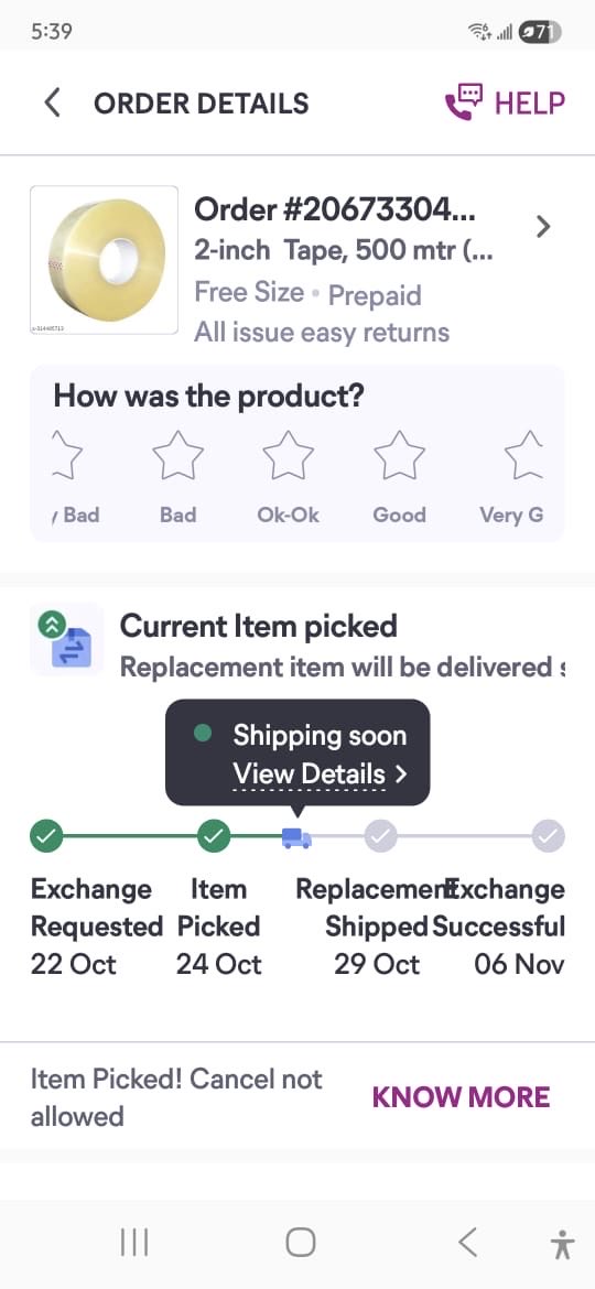 dharmsinghz's tweet image. @Meesho_Official @meesho_support @meesho Order still not shipped even after the date of shipment has crossed. #Disappointingexperience #serviceissue
