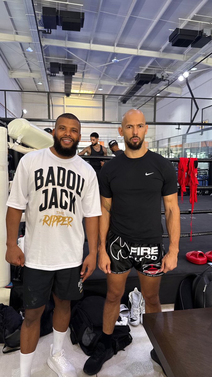 BadouJack's tweet image. Good work today with @Cobratate 💪🏾
