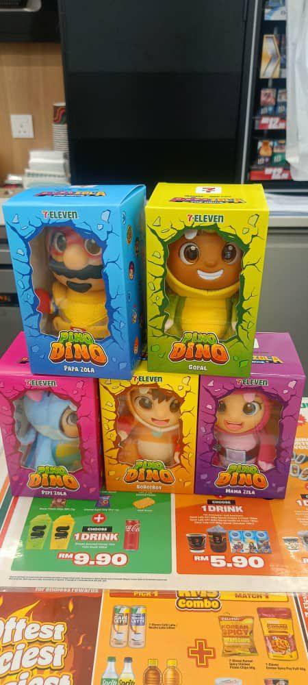 PapaZola X 7-Eleven Malaysia merch 👀 #BoBoiBoy
📷 Muhammad Ikmal