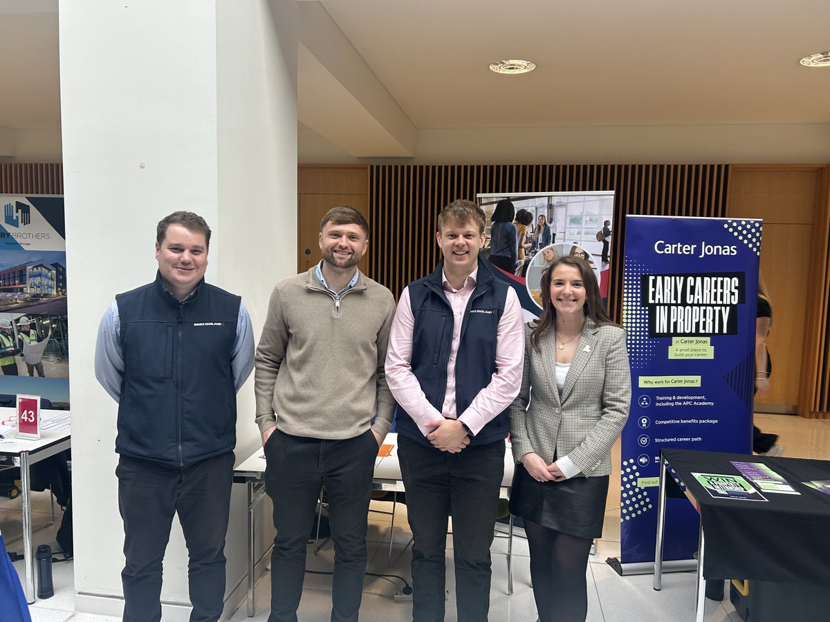 We had a fantastic day at the <a href="/TrentUni/">Nottingham Trent University</a> Built Environment Careers Fair!

Great to meet so many passionate students exploring their future in property and to share more about our APC Scheme.

Thanks to everyone who stopped by the Innes England stand.
👉 innes-england.com/careers