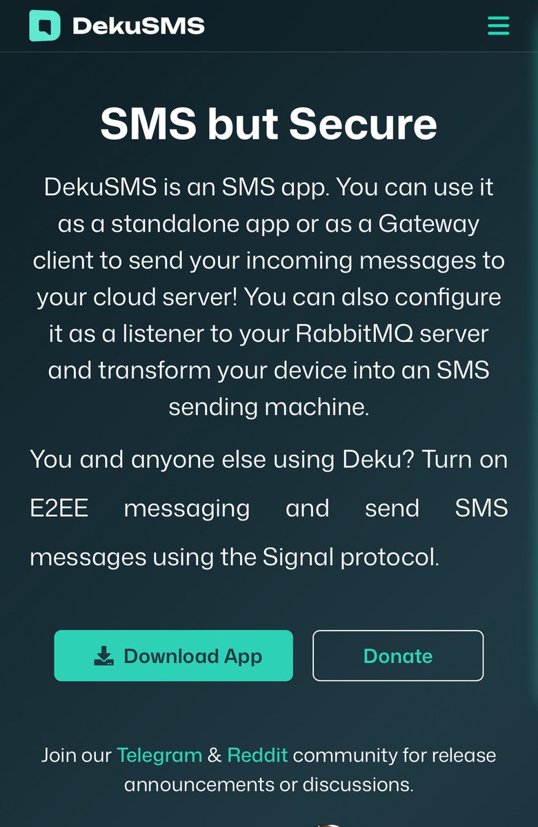 Wanaweza kukata mitandao muda wowote! Download DEKU sms sasa hivi 👇🏾