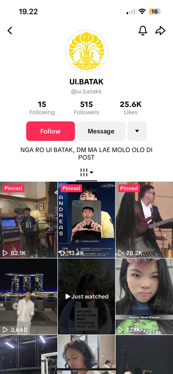 ui batak……………