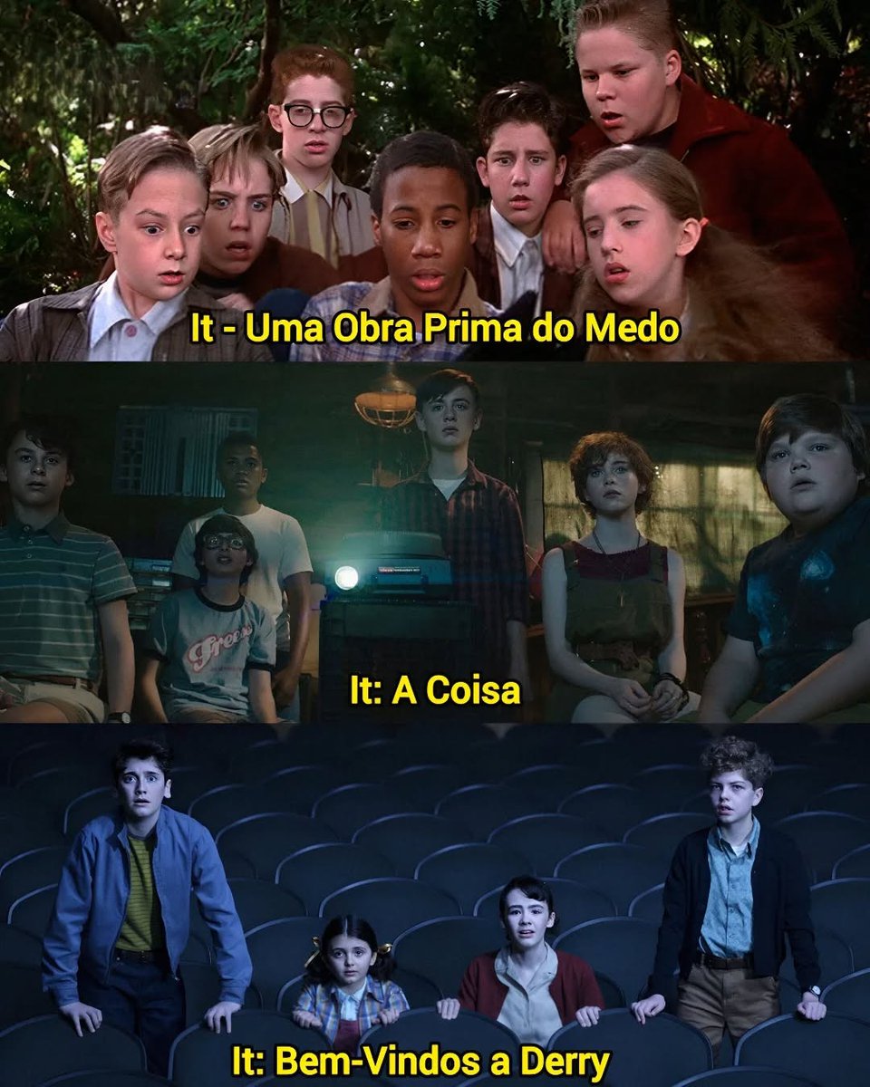 As três gerações de vítimas do Pennywise. #bomdia.

#KingLovers #ITBemVindosADerry #ItWelcomeToDerry #hbo